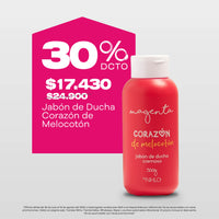 Jabón de Ducha Corazón de Melocotón 500 g