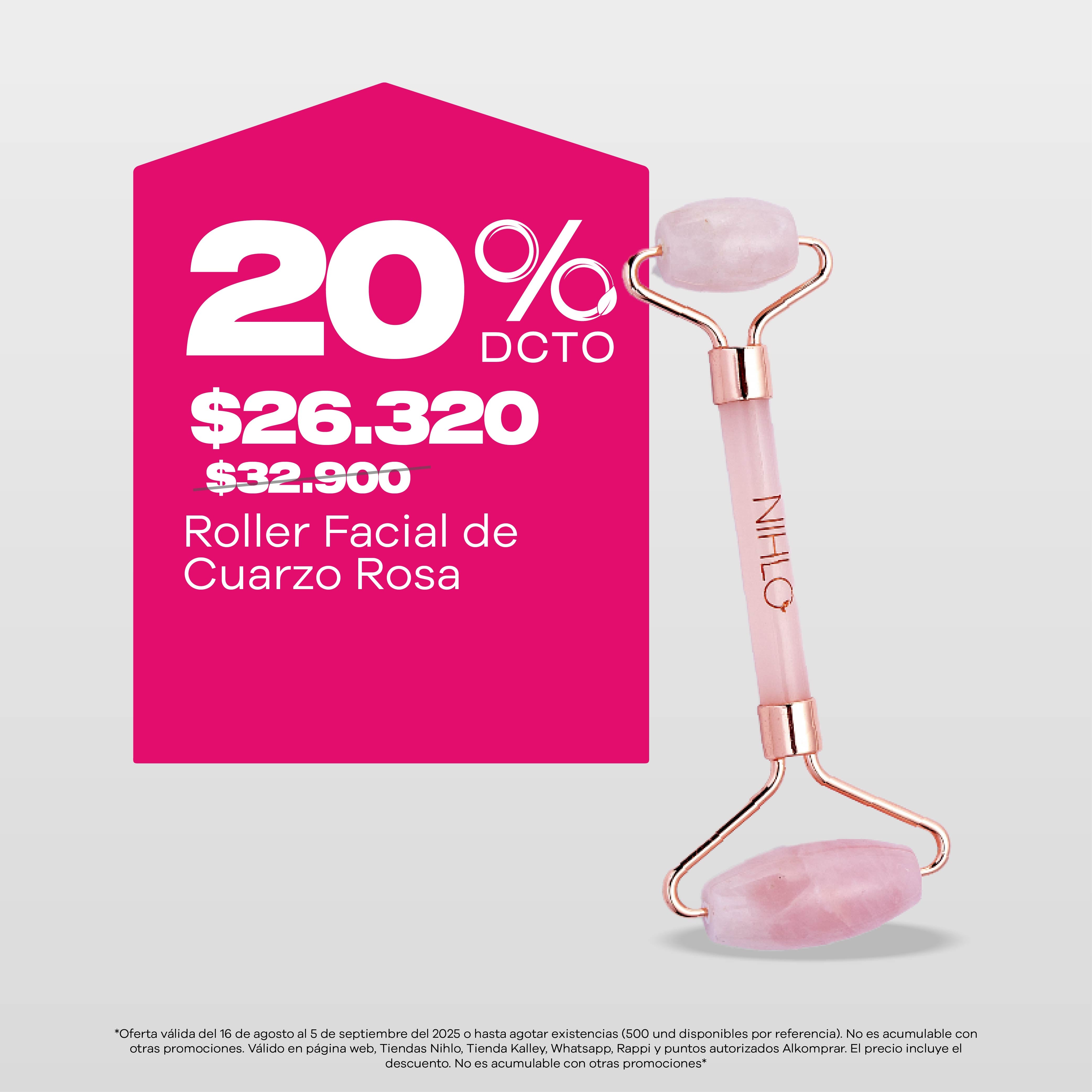 De Cuarzo Rosa Rodillos De Piedra Para La Cara Rodillo Facial De