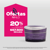 Crema Facial Botox-Like con Polipéptidos Sienna 45g