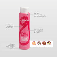 Jabón de Ducha Cremoso Flor de Cerezo 500 ml